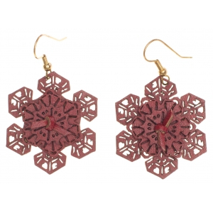 Earrings Snowflakes E242