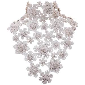 Necklace Snowflakes N52L