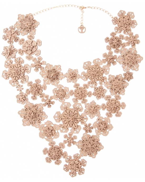 Necklace Snowflakes N52a