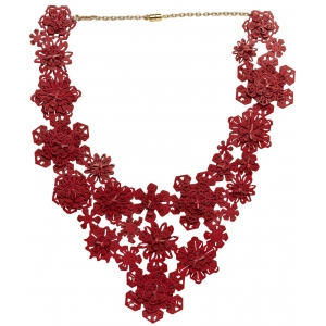 Necklace Snowflakes N56