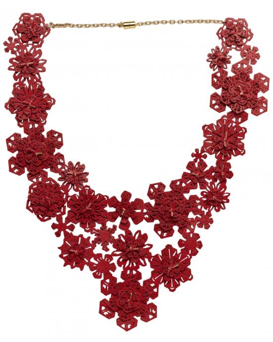 Necklace Snowflakes N56