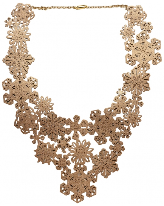 Necklace Snowflakes N57