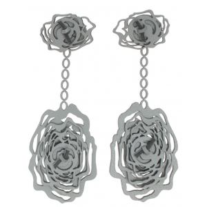 Earrings Cabbage E363