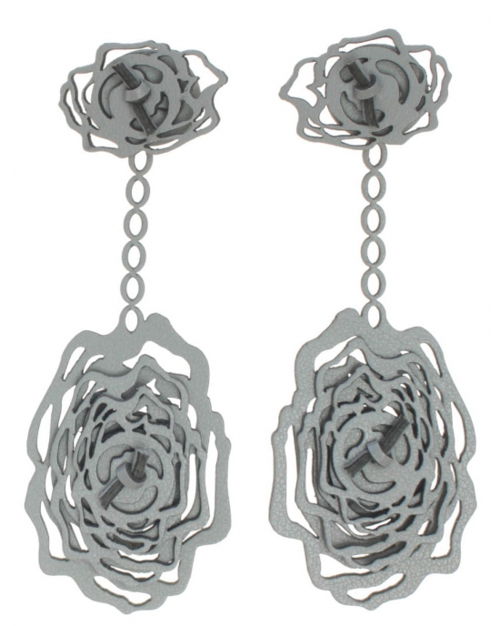 Earrings Cabbage E363