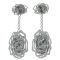 Earrings Cabbage E363