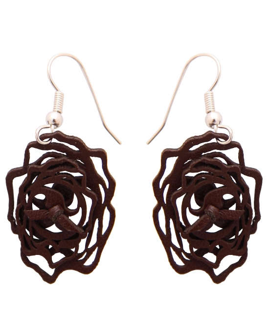 Earrings Cabbage E141