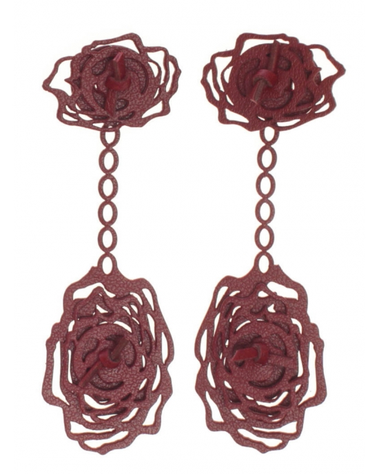 Earrings Cabbage E364