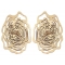Earrings Cabbage E371