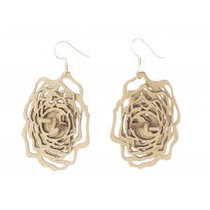 Earrings Cabbage E140a