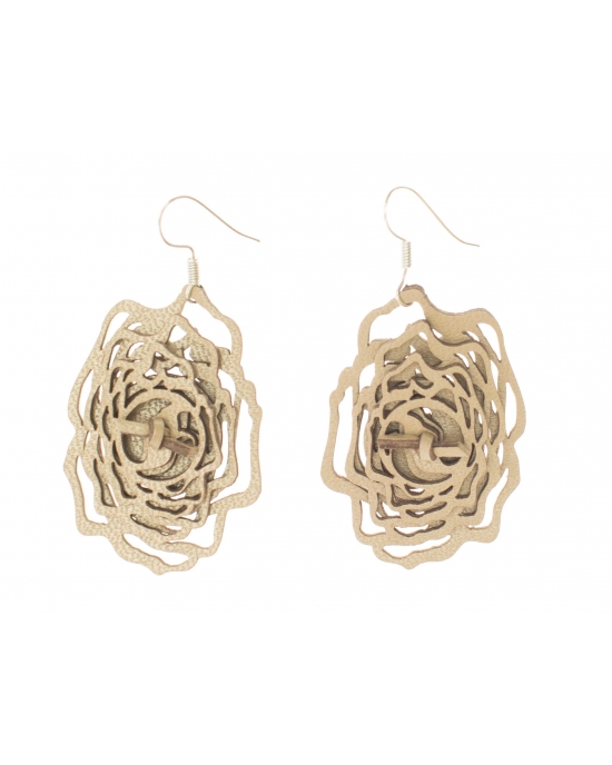 Earrings Cabbage E140a