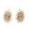 Earrings Cabbage E140a
