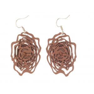 Earrings Cabbage E125