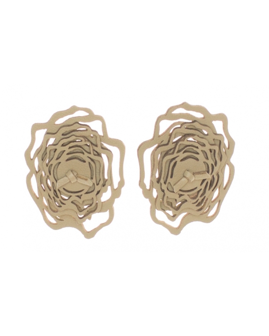 Earrings Cabbage E124