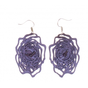 Earrings Cabbage E119