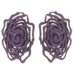 Earrings Cabbage E127