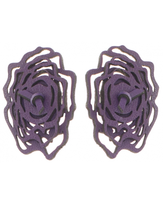 Earrings Cabbage E127