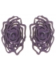 Earrings Cabbage E127