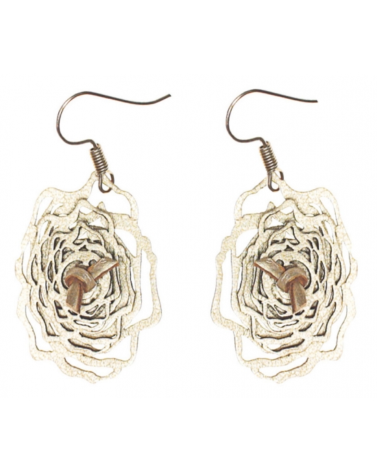 Earrings Cabbage E370