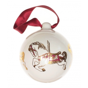 Christmas bauble Carousel horse (7,5cm)
