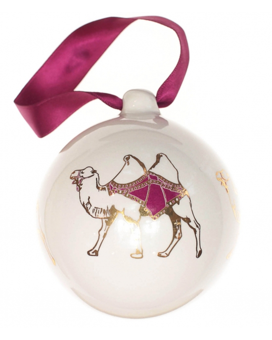 Christmas bauble Nomad camel (7,5cm)