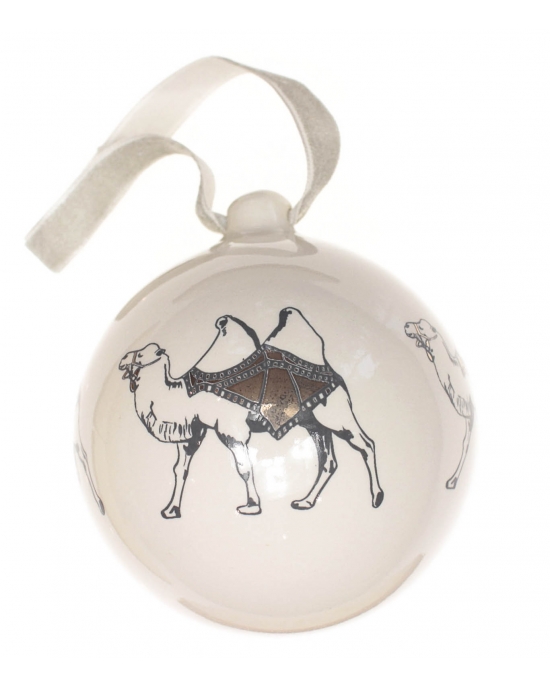 Christmas bauble Nomad camel (7,5cm)