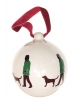 Christmas bauble Labrador and friend (7,5cm)