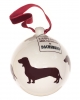 Christmas bauble Dachshund (7,5cm)