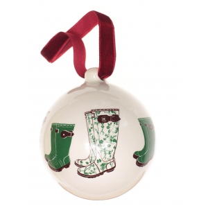 Christmas bauble Wellies (7,5cm)