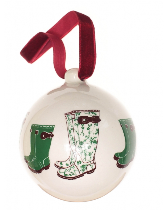 Christmas bauble Wellies (7,5cm)
