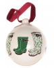 Christmas bauble Wellies (7,5cm)