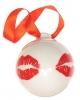 Christmas bauble Red lips (7,5cm)