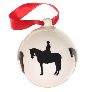 Christmas bauble Horseback riders (7,5cm)