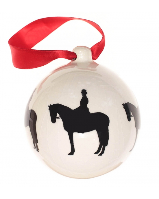 Christmas bauble Horseback riders (7,5cm)