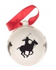 Christmas bauble Polo player (7,5cm)