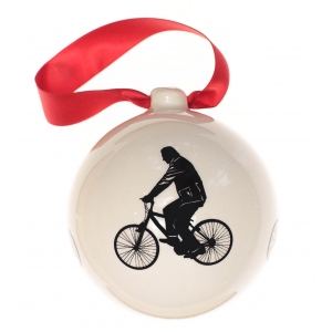 Christmas bauble Cyclist (7,5cm)