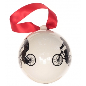 Christmas bauble Cyclist (7,5cm)