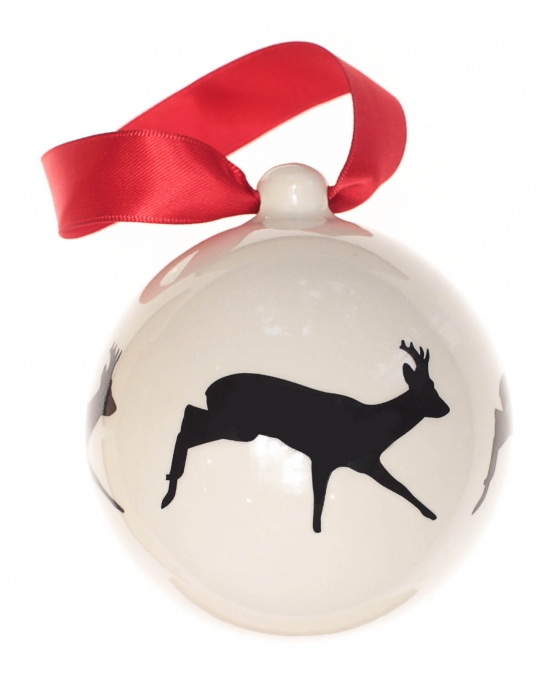 Christmas bauble Deer (7,5cm)