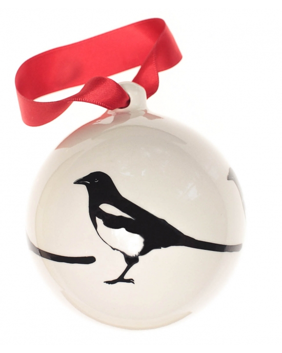 Christmas bauble Magpie (7,5cm)