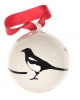 Christmas bauble Magpie (7,5cm)
