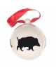 Christmas bauble Wild boar (7,5cm)