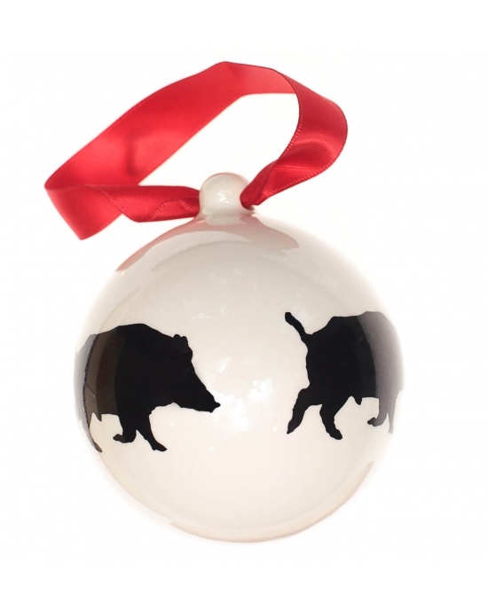 Christmas bauble Wild boar (7,5cm)