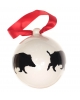 Christmas bauble Wild boar (7,5cm)