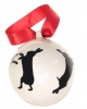 Christmas bauble Boxing Hare (7,5cm)