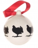 Christmas bauble Wood grouse 2 (7,5cm)