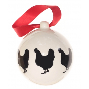Christmas bauble Chicken (7,5cm)