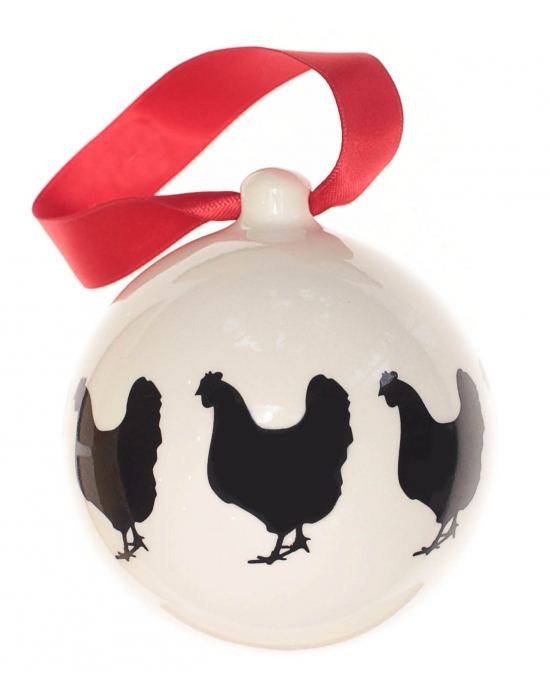 Christmas bauble Chicken (7,5cm)