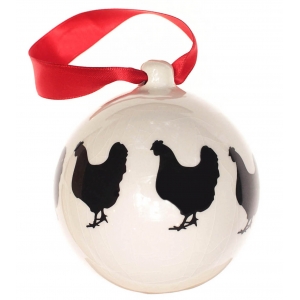 Christmas bauble Chicken (7,5cm)