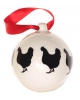 Christmas bauble Chicken (7,5cm)