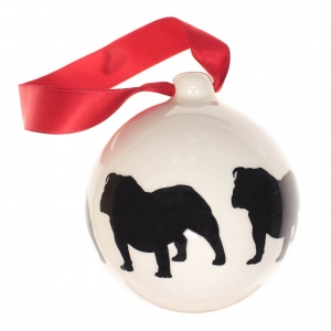 Christmas bauble Bulldog (7,5cm)