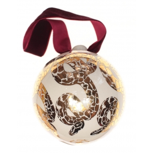 Christmas bauble Gold Serpent (7,5cm)